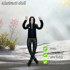Michael Jackson Role-Playing Prop Doll, Plush Toy, Room Decor, Abstract Jointed Figure, Gift Item, Trendy Character Accessory